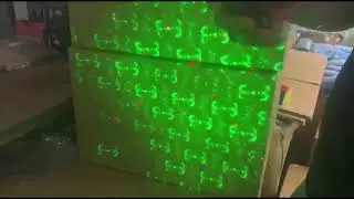 Remote control model sixteen figure laser light