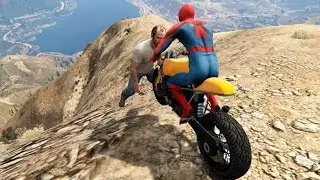 GTA 5 Epic Ragdolls | SPIDERMAN ep.1 (GTA 5 Euphoria Physcis, Funny Moments)