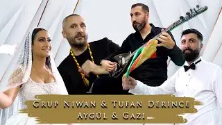 Aygül & Gazi - Grup NIWAN Ilhan İÇLEK feat. Tufan DERINCE - Elbistan Dügünü / cemvebiz production®