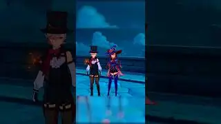 Lyney showing magic tricks across Teyvat Genshin Impact 