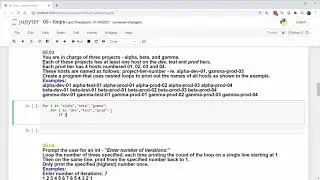 Python Practice Problems - 05 Iteration - Loops