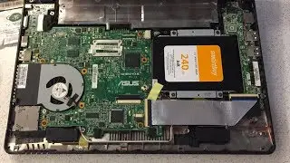 ускоряю старый ноутбук (нетбук) Asus eee pc 1215p ssd диском на 250 gb