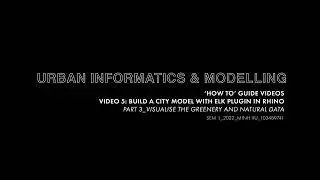 2022 UIaM - 'How to guide' video 5_How to import OpenStreetMap data into Rhino  _ Part 3