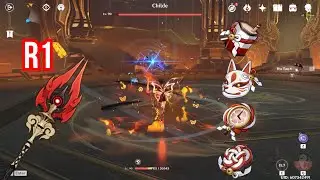 4 Piece Shimenawa's Reminiscence On Hu Tao vs Childe Solo Gameplay