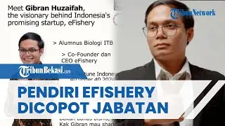 Gibran Huzaifah, Pendiri eFishery Dicopot dari Jabatan CEO, Ada Apa?