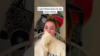Lyric prank on my mom😂😂 