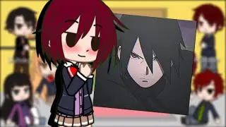 Otonari no Tenshi-sama React to Amane as Sasuke Uchiha