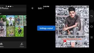 //Lightroom white tone photo editing tutorial |||