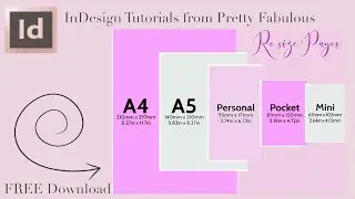 How To Re-Size Pages in InDesign