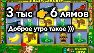 ЗАНОС 6 мультов! Выигрыш в онлайн казино вулкан старс в игровые автоматы Крейзи Манки. Стрим онлайн.