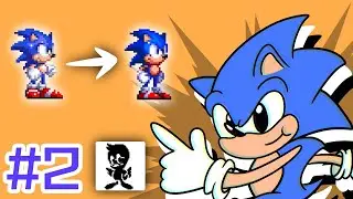 Como crear un Fangame de Sonic #2 / Cambiar Sprites / Flicky 8 Engine (GM8/GMS)