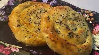 Луковые лепешки в ДУХОВКЕ
