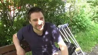 Ильюха рассказывает как сломал ногу. Будущее канала