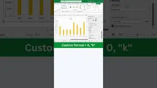 Create Excel chart in 1 min