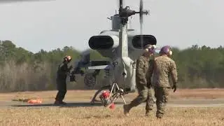 Quick refueling of helicopters in the field