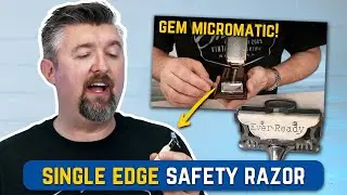How to Load a Single Edge Safety Razor | Gem Micromatic Razor