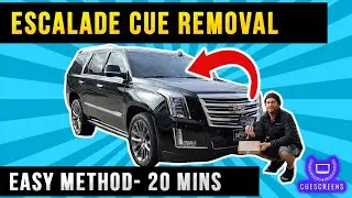 2015-2020 Cadillac Escalade CUE Removal DIY Screen Replacement *Easy Method 20 Mins*