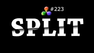 DaVinci Resolve Tutorial: How To Create Split Text