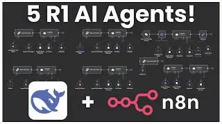 NEW: Deepseek R1 + n8n  AI Agents! 🤖 + 5 FREE Templates! (Groq Distill R1, No China API)