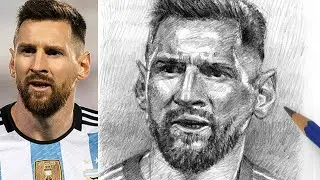 How to Draw Lionel Messi