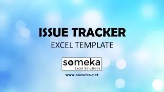 Issue Tracker - Excel Template to Track Project Management Issues