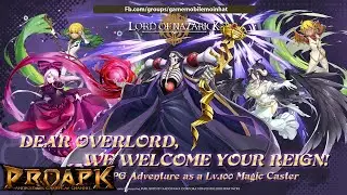 Lord of Nazarick Gameplay Android / iOS (Official Launch)