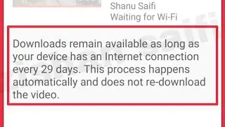 YouTube Downloads remain available as long as your device has an internet Connection Problem Solve