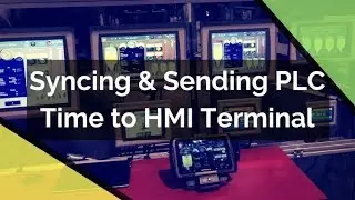 HMI / PLC Fundamentals - Syncing & Sending PLC Time to HMI Terminal Mode Programming RSLogix 5000