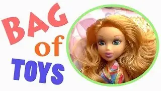 Bag of Toys#32,Cossie,Barbie,Iron Man 3,How To Train Your Dragon 2, Monsters University,Toy Story