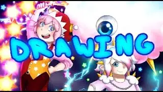 Kirby & Kracko (Gijinka) ☁ ART PROCESS