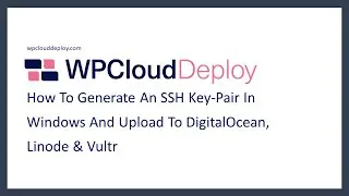How To Generate An SSH Key-pair In Windows