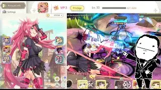 Cherry Tale +18 - F2P ACC vs Hansel Event Stage | Auto mode