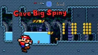 Уровень 'Cave Big Spiny' для SMBX2 Эпизода 'invenster 1'