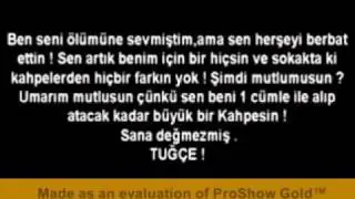 Tuğçe Aktaş - Kahpesine !