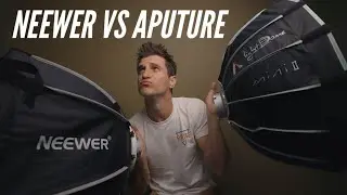 Neewer Softbox and Aputure Light Dome Mini II Comparison Softbox Shootout Review Compared