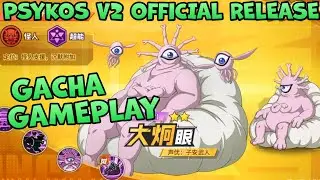 🔥🔥 Top Up & Gacha Summon & Review SSR+ Gyoro Gyoro V2 Psykos Gameplay - One Punch Man The Strongest