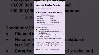 Youtube Creator Award #shorts #short #viral #shortvideo #shortsvideo #trendingshorts #sorts #sort