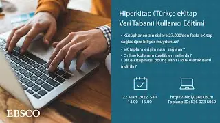 Hiperkitap Türkçe eKitap Veri Tabanı Kullanıcı Eğitimi Sakarya Üniversitesi
