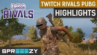 Twitch Rivals Highlights | PUBG Showdown (March) | sprEEEzy & Shiv | Games 1, 2 & 3