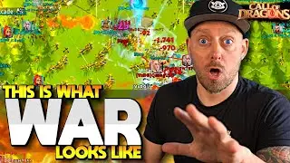 Never Seen Before - Witness this Insane WAR in Call of Dragons