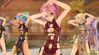 [MMD] Ikkitousen : TDA qipao (HD)