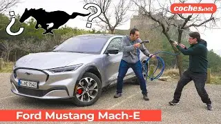 Ford MUSTANG MACH-E Eléctrico | Primera Prueba / Review en español | coches.net