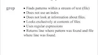 find grep intro
