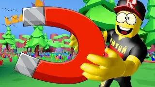 Новый Симулятор Магнита в РОБЛОКС Обзор новой игры в роблокс 🧲Magnet Mayhem