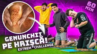 CINE STA MAI MULT CU GENUNCHII PE HRISCA CHALLENGE ?!!