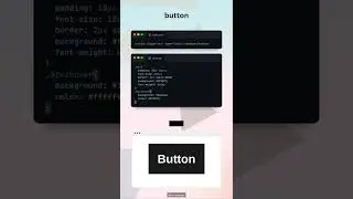 simple Button UI design with css