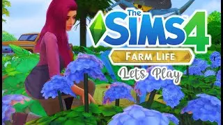 HARVESTABLE FARM ANIMALS ! || The Sims 4 Farm Life Lets Play #2🍍
