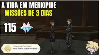 MISSÕES DE 3 DIAS (CENAS DA VIDA EM MERIOPIDE) GENSHIN IMPACT