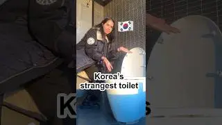 Korea’s strangest toilet 🚽😂 