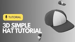 How To Create A Simple Trucker Hat In Blender 3.4 Tutorial